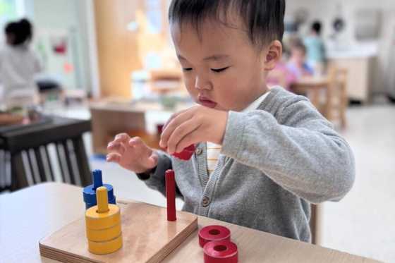toddler rings on post
